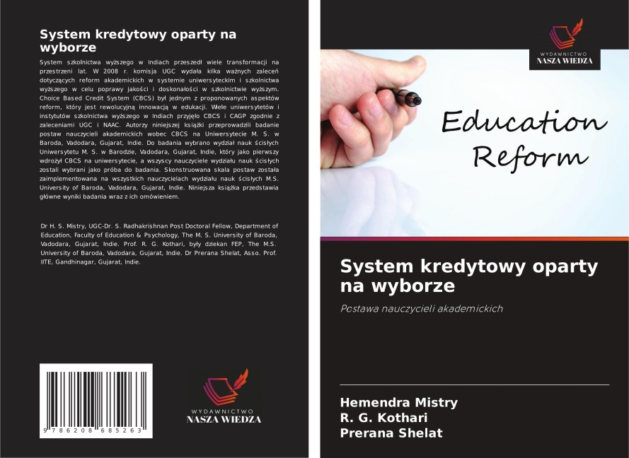 System kredytowy oparty na wyborze - Hemendra Mistry, R. G. Kothari, Prerana Shelat