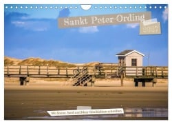 Cover-Bild zum Titel 'Sankt Peter-Ording - Strände, Dünen, Weite (Wandkalender 2027 DIN A4 quer), CALVENDO Monatskalender' von 'Manuela Falke'