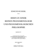 Cover-Bild zum Titel 'Ideen zu einer reinen Phänomenologie und phänomenologischen Philosophie. Zweites Buch: Phänomenologische Untersuchungen zur Konstitution und Wissenschaftstheorie sowie das Nachwort zu meinen Ideen' von 'Edmund Husserl'