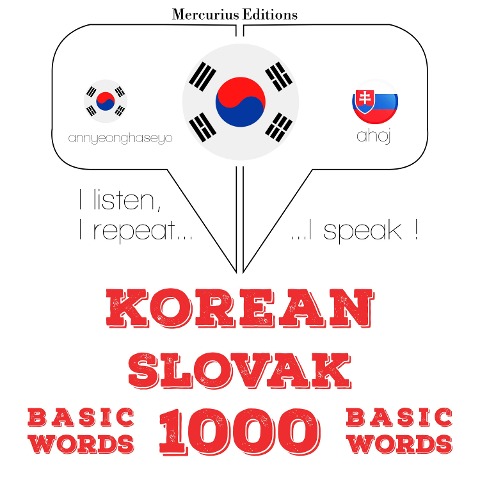 1000 essential words in Slovak - Jm Gardner