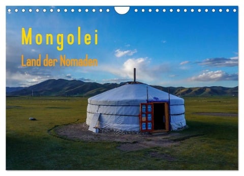 Mongolei - Land der Nomaden (Wandkalender 2025 DIN A4 quer), CALVENDO Monatskalender - Roland Störmer