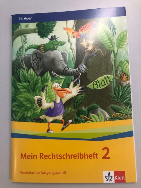 Sicher richtig schreiben - Mein Rechtschreibheft. Arbeitsheft 2. Schuljahr Vereinfachte Ausgangsschrift - 
