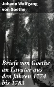Cover-Bild zum Titel 'Briefe von Goethe an Lavater aus den Jahren 1774 bis 1783' von 'Johann Wolfgang von Goethe'