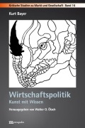 Cover-Bild zum Titel 'Wirtschaftspolitik' von 'Kurt Bayer'