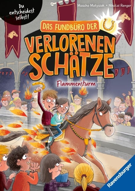 Das Fundbüro der verlorenen Schätze - Flammensturm - Mascha Matysiak