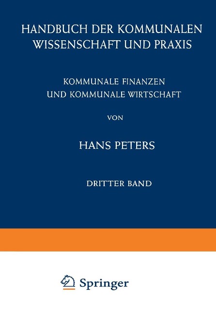 Kommunale Finanzen und Kommunale Wirtschaft - 
