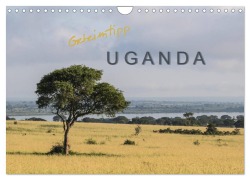Cover-Bild zum Titel 'Geheimtipp Uganda (Wandkalender 2026 DIN A4 quer), CALVENDO Monatskalender' von 'Roswitha Irmer'