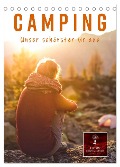 Camping - unser schönster Urlaub (Tischkalender 2025 DIN A5 hoch), CALVENDO Monatskalender - Peter Roder