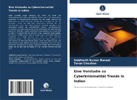 Eine Vorstudie zu Cyberkriminalität Trends in Indien - Siddharth Kumar Bansal, Tarun Chauhan