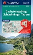 Cover-Bild zum Titel 'KOMPASS Wanderkarten-Set 293 Dachsteingebirge, Schladminger Tauern (3 Karten) 1:25.000' von ''
