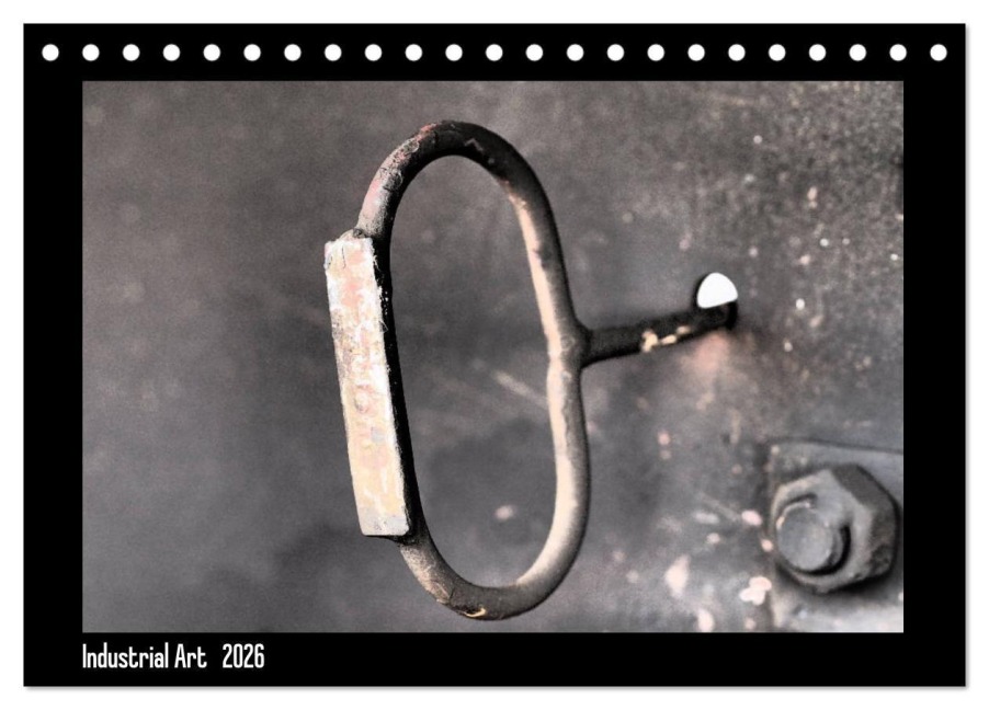 Fotokalender Industrial Art (Tischkalender 2026 DIN A5 quer), CALVENDO Monatskalender - Petra Fabisch