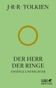 Cover-Bild zum Titel 'Der Herr der Ringe - Anhänge und Register' von 'J. R. R. Tolkien'