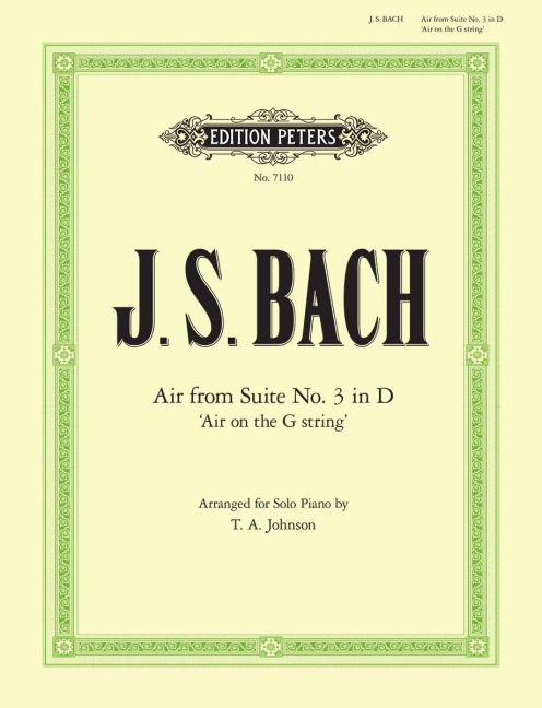 Air D-Dur "Air on the G String" - Johann Sebastian Bach