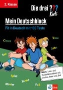 Cover-Bild zum Titel 'Die drei ??? Kids: Mein Deutschblock 2. Klasse' von ''