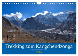 Cover-Bild zum Titel 'Trekking zum Kangchendzönga (Wandkalender 2026 DIN A4 quer), CALVENDO Monatskalender' von 'Andreas Hennighaußen'