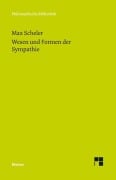 Cover-Bild zum Titel 'Wesen und Formen der Sympathie' von 'Max Scheler'