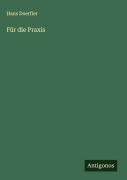 Cover-Bild zum Titel 'Für die Praxis' von 'Hans Doerfler'
