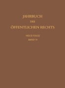 Cover-Bild zum Titel 'Jahrbuch des öffentlichen Rechts der Gegenwart. Neue Folge' von ''