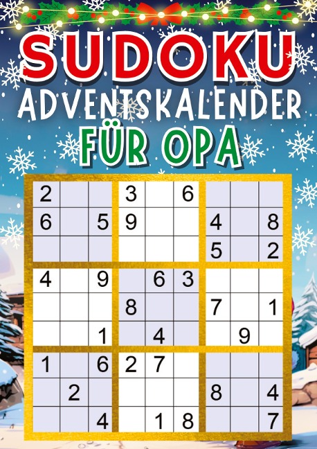 Sudoku Adventskalender 2023 - Isamrätsel Verlag