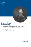 Cover-Bild zum Titel 'Lessing Yearbook/Jahrbuch LII, 2025' von ''