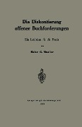 Die Diskontierung offener Buchforderungen - Heinrich G. Mueller