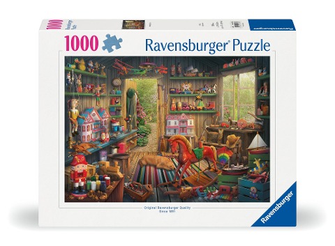 Erwachsenenpuzzle 1000 Teile - Spielzeug von damals - 
