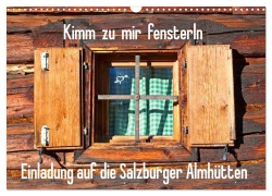 Cover-Bild zum Titel 'Einladung auf die Salzburger Almhütten (Wandkalender 2026 DIN A3 quer), CALVENDO Monatskalender' von 'Christa Kramer'
