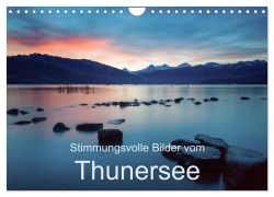 Cover-Bild zum Titel 'Stimmungsvolle Bilder vom Thunersee (Wandkalender 2027 DIN A4 quer), CALVENDO Monatskalender' von 'Mario Trachsel'