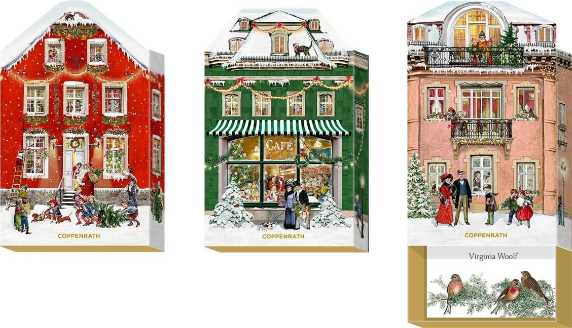 Adventskalender-Schachtel - Mein kleines Weihnachtshaus - 