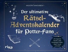 Cover-Bild zum Titel 'Der ultimative Rätsel-Adventskalender für Potter-Fans' von 'Millicent Shacklebolt'