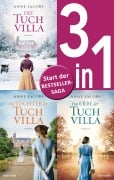 Cover-Bild zum Titel 'Die Tuchvilla-Saga Band 1-3: - Die Tuchvilla / Die Töchter der Tuchvilla / Das Erbe der Tuchvilla (3in1-Bundle)' von 'Anne Jacobs'