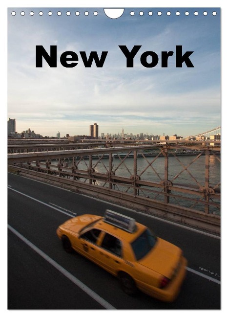 New York (Wandkalender 2024 DIN A4 hoch), CALVENDO Monatskalender - Jeanette Dobrindt