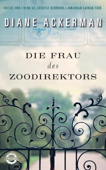 Die Frau des Zoodirektors - Diane Ackerman