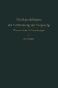 Cover-Bild zum Titel 'Gleichgewichtsgase der Verbrennung und Vergasung' von 'Alfred Grumbt'