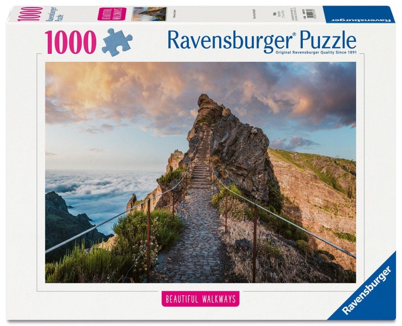 Erwachsenenpuzzle 1000 Teile - Himmlischer Bergpfad - 