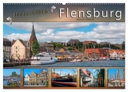 Cover-Bild zum Titel 'Bezauberndes Flensburg (Wandkalender 2026 DIN A2 quer), CALVENDO Monatskalender' von 'Peter Roder'