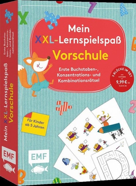 Mein XXL-Lernspielspaß: Vorschule - Sandy Thißen