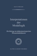 Cover-Bild zum Titel 'Interpretationen der Modallogik' von 'O. K. Wiegand'