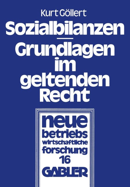 Sozialbilanzen - Kurt Göllert