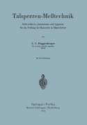 Cover-Bild zum Titel 'Talsperren-Meßtechnik' von 'Arnold U. Huggenberger'