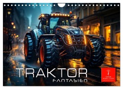 Cover-Bild zum Titel 'Traktor Fantasien (Wandkalender 2026 DIN A4 quer), CALVENDO Monatskalender' von 'Peter Roder'