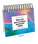 Cover-Bild zum Titel 'Was ich gern früher gewusst hätte. Postkartenkalender 2027' von ''