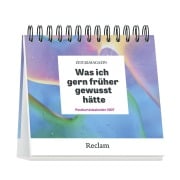 Cover-Bild zum Titel 'Was ich gern früher gewusst hätte. Postkartenkalender 2027' von ''
