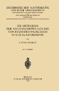 Cover-Bild zum Titel 'Die Methoden zur Angenäherten Lösung von Eigenwertproblemen in der Elastokinetik' von 'K. Hohenemser'