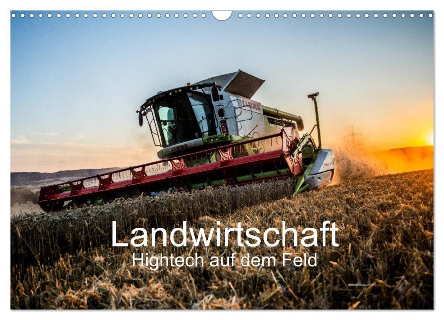 Landwirtschaft - Hightech auf dem Feld (Wandkalender 2026 DIN A3 quer), CALVENDO Monatskalender - Simon Witt