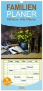Cover-Bild zum Titel 'Familienplaner 2026 - Stillleben Alte Meister mit 5 Spalten (Wandkalender, 21 x 45 cm) CALVENDO' von 'Stratmann-Fotografie Stratmann-Fotografie'