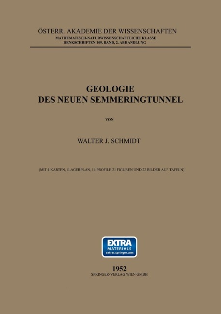 Geologie des Neuen Semmeringtunnel - Walter J. Schmidt