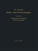 Cover-Bild zum Titel 'Allgemeine Anordnung und Verwendung' von 'Heinrich Aumund'