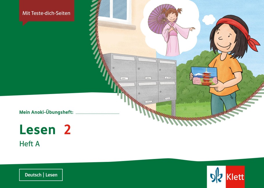 Mein Anoki-Übungsheft. Lesen 2. Heft A. Übungsheft Klasse 2 - 