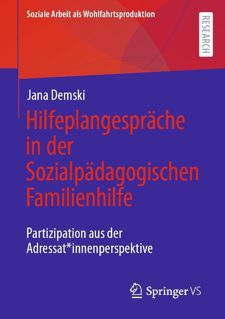 Hilfeplangespräche in der Sozialpädagogischen Familienhilfe - Jana Demski